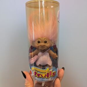 Trolls Doll with Pink Hair 2006 Unopened